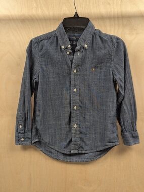 Ralph Lauren Chambray Button-Down Shirt - Boys Sz 6